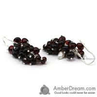 Cherry Amber Jewelry At Amberdream Cherry Amber Bead Earrings